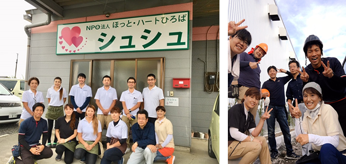 日本ハウスクリーニング協会の仲間とのボランティア活動